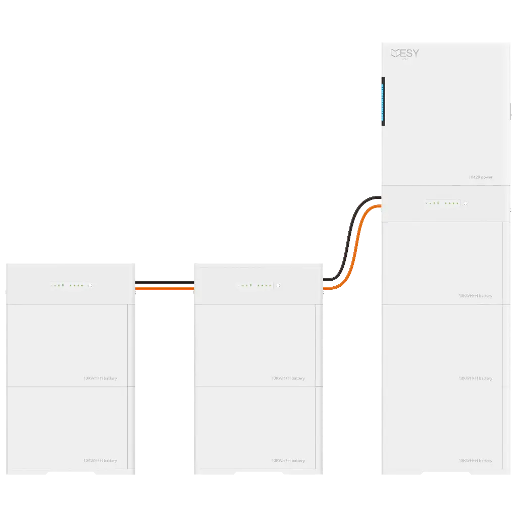 HM20-70 PV Wechselrichter 20 kW Ausgangsleistung mit Batteriespeicher 70 kWh, 3 Phasen